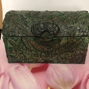 Green Clay Decorative Box